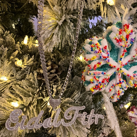 MENS NECKLACE RAMADAN HOLIDAY NECKLACE SILVER WOW!❤️❤️❤️❤️❤️❤️❤️ - Picture 5 of 11